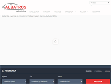 Tablet Screenshot of nekretnine-albatros.com